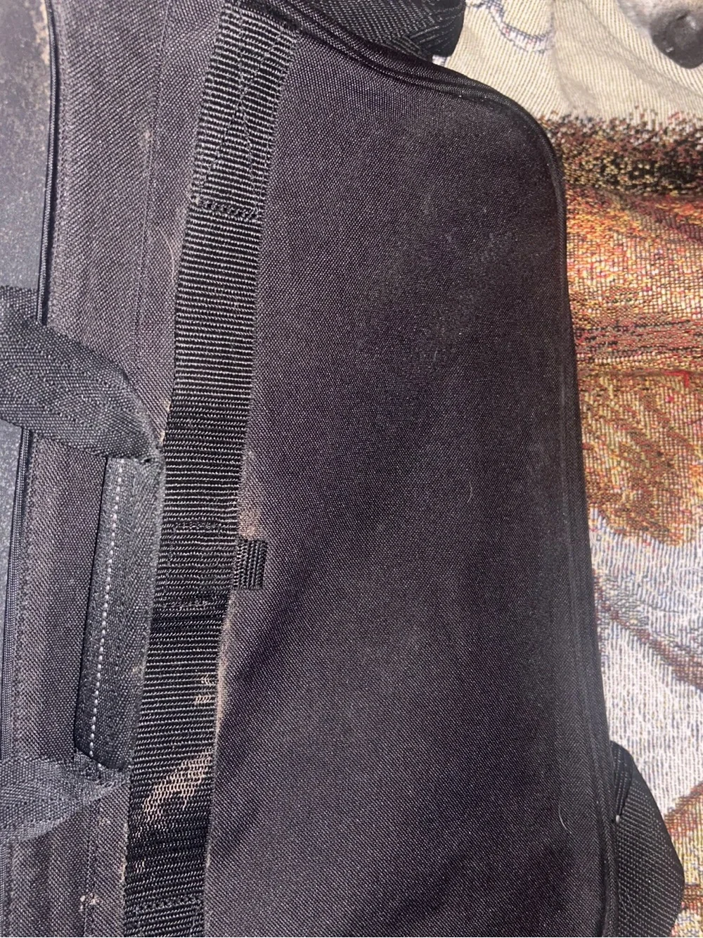 Black Men's Laptop Briefcase Shoulder Bag